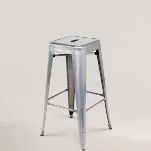 Lix metallo bar sgabelli cristallo grigio