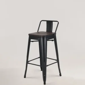 Lix sedia di contropiede legno lix nero