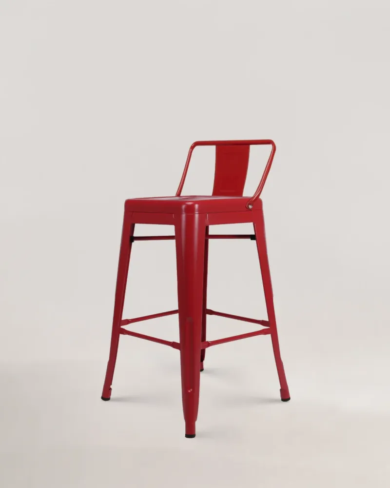 Lix Sedia metallo lix rosso