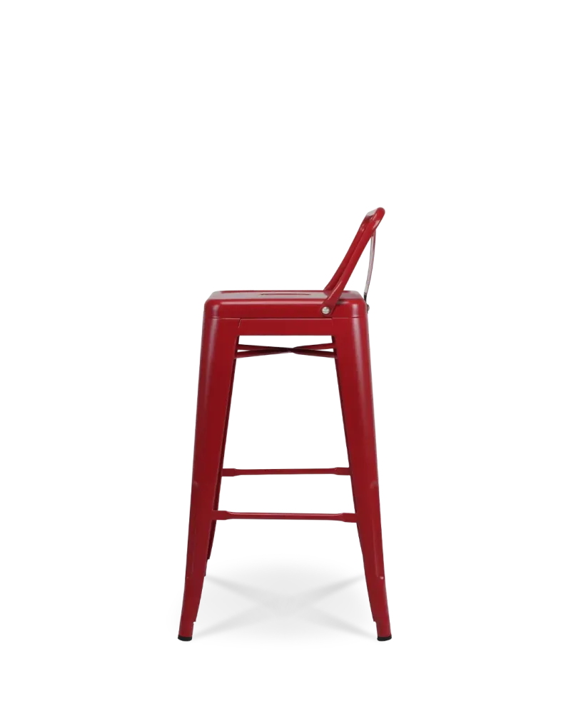 Lix Sedia metallo lix rosso
