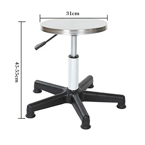 LIZHIQIANGdiaodeng 5 Artiglio Ruota lavoro Sgabello supporto stabile Muto Ruota Esperimento Computer Piccolo Work Bench 45...
