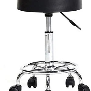 LIZHIQIANGdiaodeng Rotonda Sgabello Rotazione di 360 Gradi Bar Stool 5 Ruote girevoli Sedia Sala da Pranzo Cucina Salotto...