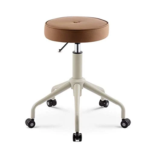 LIZHIQIANGdiaodeng Sedie Regolabili Piccolo Bellezza Sgabello Ufficio Corto Regolabile casa Mini Sedia Girevole 4860cm 4 C...