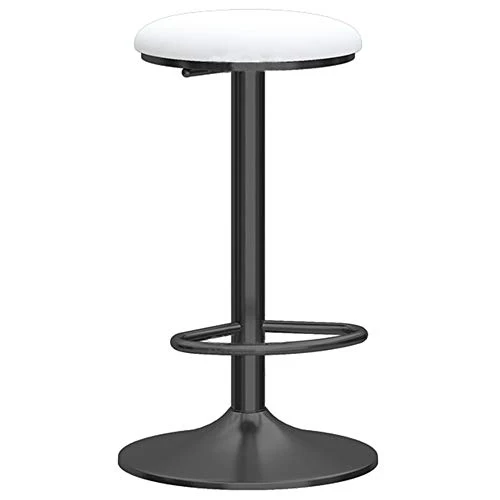 LJFYXZ Sgabelli da bar Sgabello da colazione cucina Design moderno Sgabello alto velluto Regolabile altezza 65-80 cm per C...