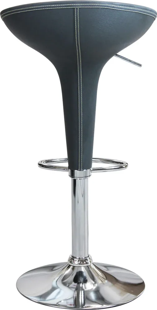 LORRAINE - sgabello moderno da bar e sala da pranzo Grigio Milani Home