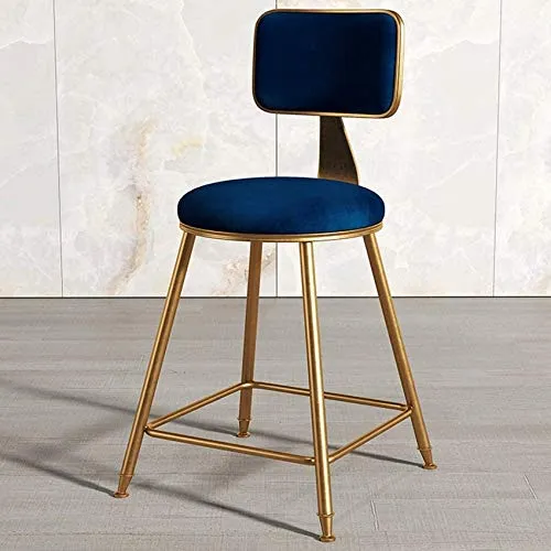 LTPY Sedia da Bar - Sedia da Bar Moderna Metallo Nordico , Sgabello Alto per casa/Bar/Ristorante Sedia da Pranzo + (Colore...