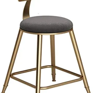 Sgabelli da bar Sedia Poggiapiedi Cuscino spugna Schienale Sedia da pranzo Cucina Sgabello da bar Sgabello Carico 150 Kg G...