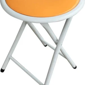 LUCIE - sgabello pieghevole salvaspazio Arancione Milani Home