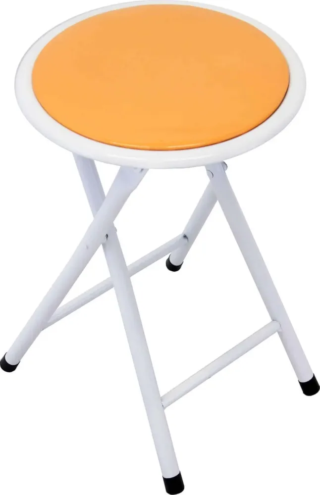 LUCIE - sgabello pieghevole salvaspazio Arancione Milani Home