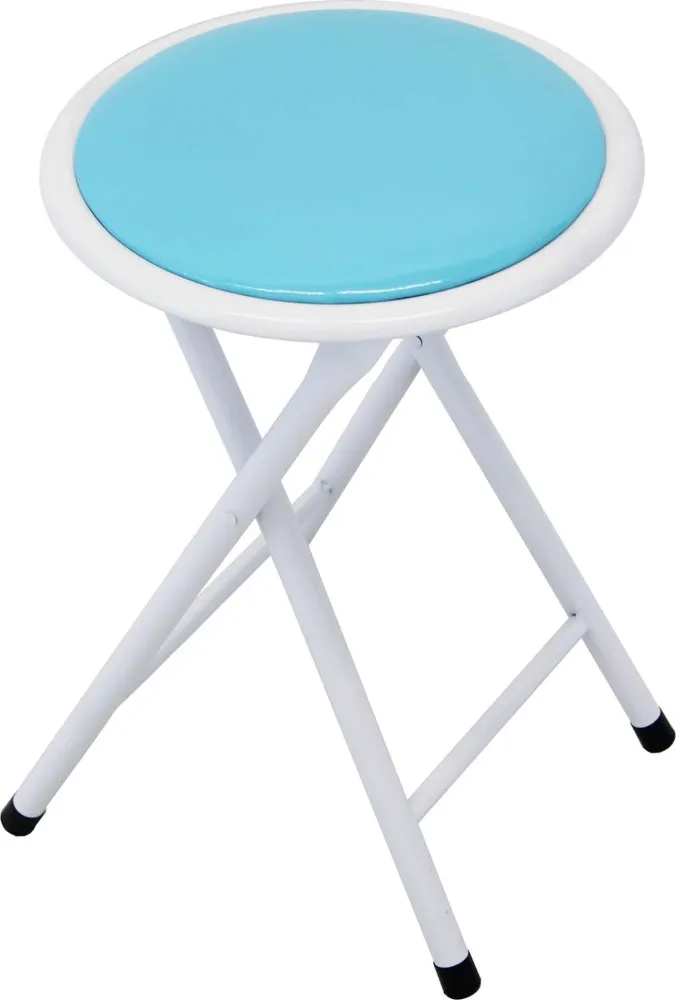 LUCIE - sgabello pieghevole salvaspazio Blu Milani Home