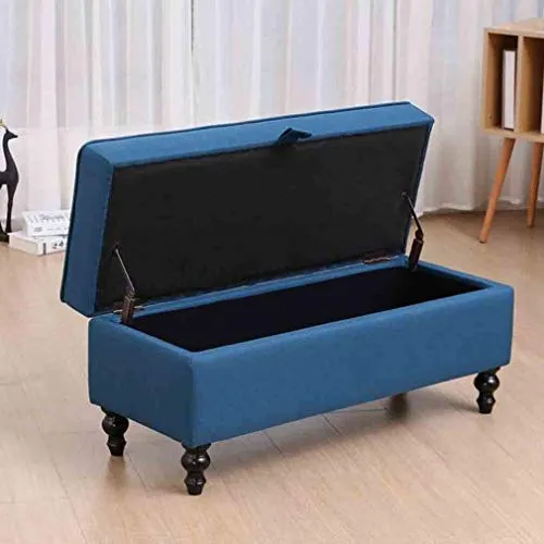 LXESWM Pouf Panca Ottomana Pieghevole Scarpe Panca Poggia Piedi Bagagli Ottomana Bench Scarpe Banco Divano-Letto fine Sgab...
