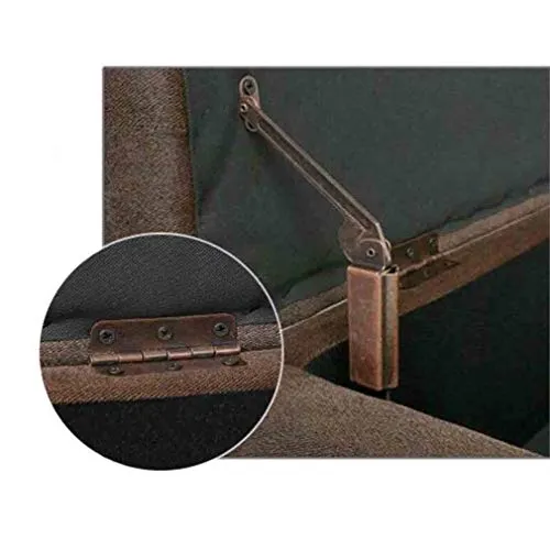 LXESWM Pouf Panca Ottomana Pieghevole Scarpe Panca Poggia Piedi Bagagli Ottomana Bench Scarpe Banco Divano-Letto fine Sgab...