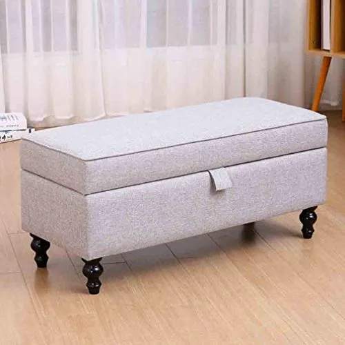 LXESWM Pouf Panca Ottomana Pieghevole Scarpe Panca Poggia Piedi Bagagli Ottomana Bench Scarpe Banco Divano-Letto fine Sgab...