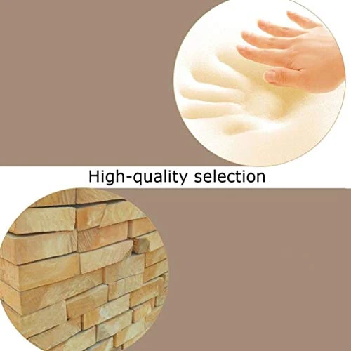 LXESWM Pouf Panca Ottomana Poggiapiedi Pieghevole Bagagli Petto Scarpe Banco di stoccaggio ottomano con Flipping Coperchio...