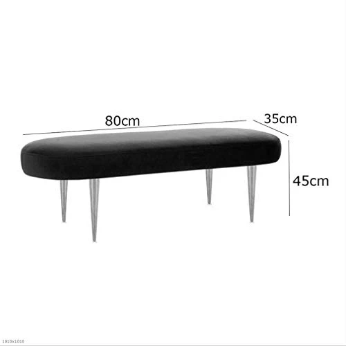 Panca Ottomana Scarpe da Banco Luxury Bed Fine Sgabello Ottomano Banco Poggiapiedi Living Room Divano Sgabello Cambio di S...