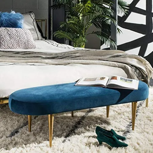 Panca Ottomana Scarpe da Banco Luxury Bed Fine Sgabello Ottomano Banco Poggiapiedi Living Room Divano Sgabello Cambio di S...