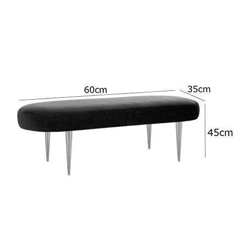 Panca Ottomana Scarpe da Banco Luxury Bed Fine Sgabello Ottomano Banco Poggiapiedi Living Room Divano Sgabello Cambio di S...