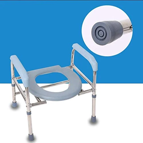 LYP Sedia Comoda per Anziani Commode Sedia - Doccia Sgabello - 6 Altezza Regolabile (Color : )