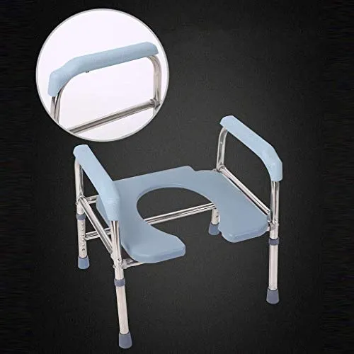 LYP Sedia Comoda per Anziani Commode Sedia - Doccia Sgabello - 6 Altezza Regolabile (Color : )