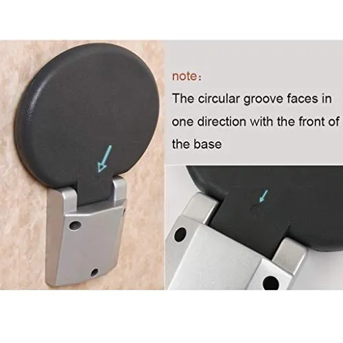 LYP Sedia Comoda per Anziani Sgabello da Parete Pieghevole da Bagno Anziano Doccia Sedia Aisle Change Chair Sedia da Paret...