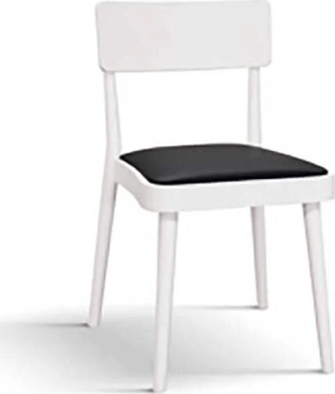 LYRSA - sedia moderna polipropilene cm 48 x 45,5 x 79 h Bianco Milani Home