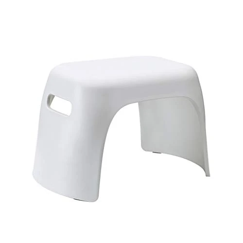 LZL Sgabello WC Addensare Piccola Panca Poggiapiedi Toilette Bagno Antiscivolo Aumentato WC Sgabelli Bassi Vasino Tozzo (C...