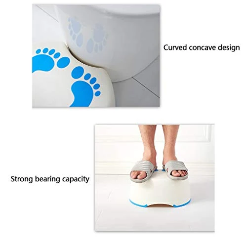 LZL Sgabello WC Multi-Function Squatty Vatty Bambini da poggiapiedi per Bambini Sgabello Antiscivolo Posizione igienica ad...