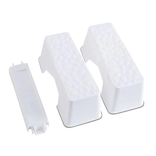 LZL Sgabello WC Multi-Funzione Antiscivolo Squatty Vatty Toilet Sgabello da Bagno Bagno Squat Aiuto Si Adatta Tutti i Serv...