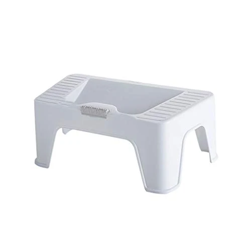 LZL Sgabello WC Multi-Funzione Antiscivolo vasino vasino Bagno Bagno Sgabello Sgabello Uso Qualsiasi Bagno Vasino Tozzo (C...
