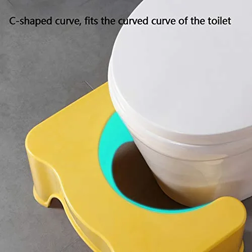 LZL Sgabello WC Multi-Funzione Antiscivolo vasino vasino Bagno Bagno Sgabello Sgabello Uso Qualsiasi Bagno Vasino Tozzo (C...