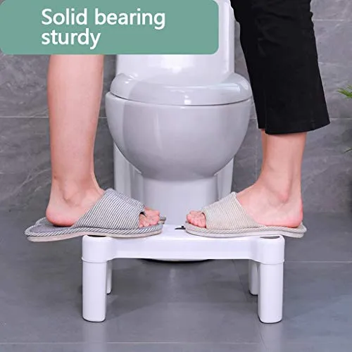 LZL Sgabello WC Sgabello Toilette vasino vasto Vaso Sgabello di aiuti Squat Sgabello adeguato Postura igienica per la Salu...