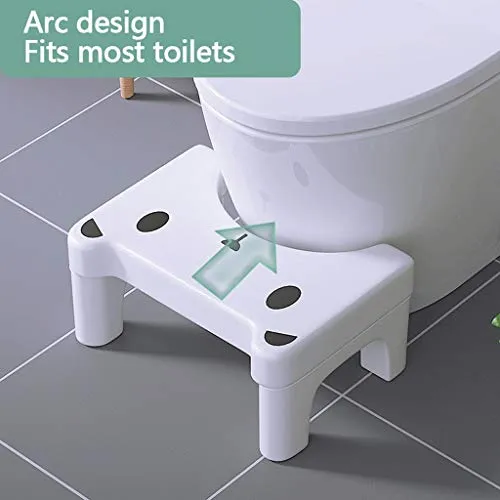 LZL Sgabello WC Sgabello Toilette vasino vasto Vaso Sgabello di aiuti Squat Sgabello adeguato Postura igienica per la Salu...