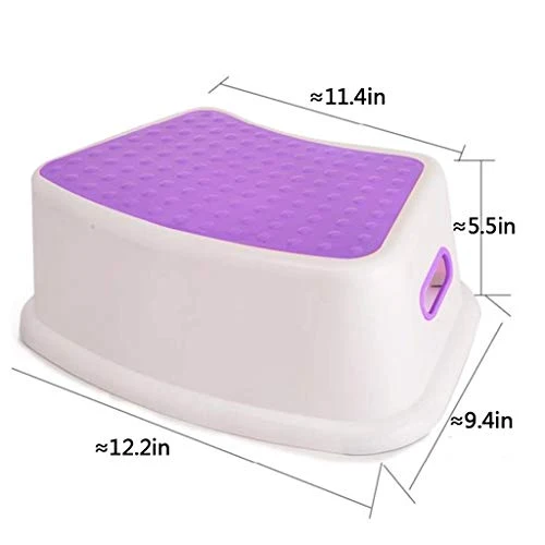 LZL Sgabello WC Squatty Vatty Bambini per Bambini Sgabello Antiscivolo Posizione igienica adeguata per la Salute Vasino To...