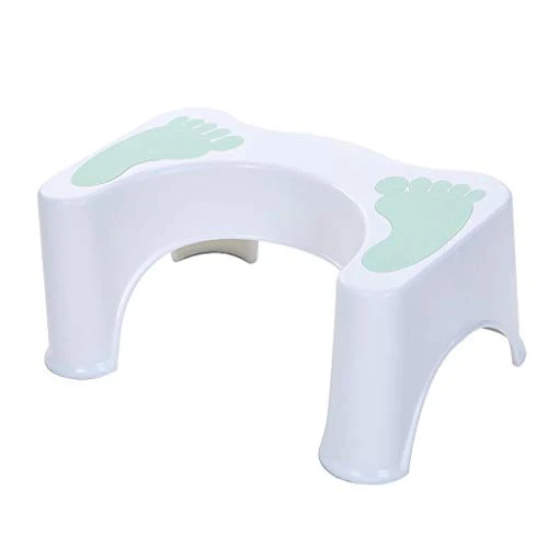 Sgabello WC Sgabello per Toilette da Bagno Vasta Antiscivolo vasino Sgabello Squat Sgabello Sgabello adeguato Postura per...