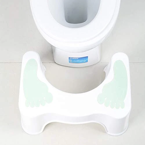 Sgabello WC Sgabello per Toilette da Bagno Vasta Antiscivolo vasino Sgabello Squat Sgabello Sgabello adeguato Postura per...