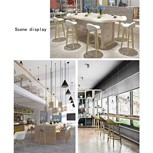 M-YN Sgabelli da Bar Sgabelli da Bar, mobili Design retrò Metallo Sgabello da banco Rotondo Metallo, Schienale Basso la Co...