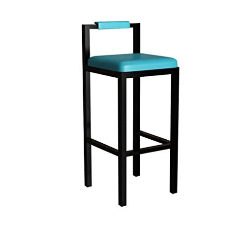 M-YN Sgabelli da Bar Sgabelli da Bar Moderno Bar Sgabello Ecopelle Sedie Pelle con Gambe Metallo Altezza Armless Mid Post...