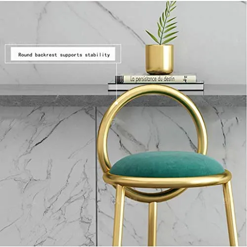 Sgabelli da Bar Bar Sgabelli Rustico Sgabelli con Schienale e poggiapiedi, Kitchen Bar Altezza Sgabello Sedie Bar Stool Co...