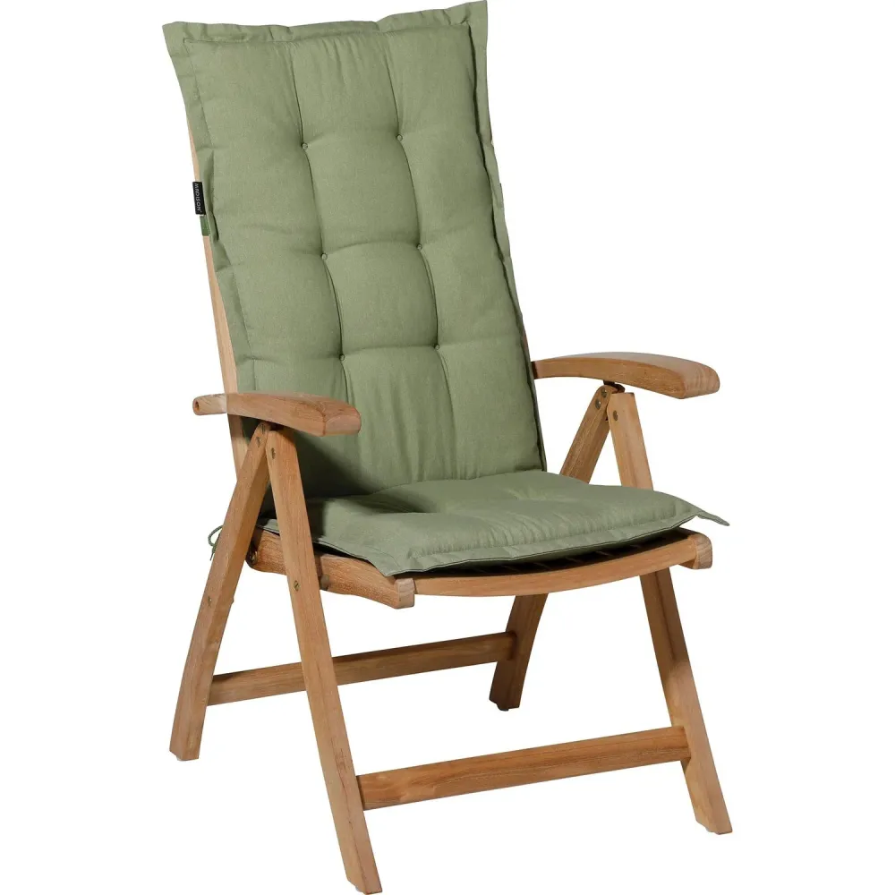 MADISON - Cuscino schienale alto Panama Serie Panama Salvia 123x50 cm