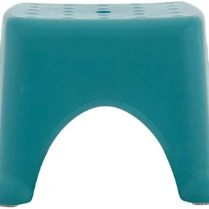 MAMINGBO Sgabello poggiapiedi plastica Sgabello Ispessimento Domestica Il Bagno può Essere impilato Sgabello (Colore : Gre...
