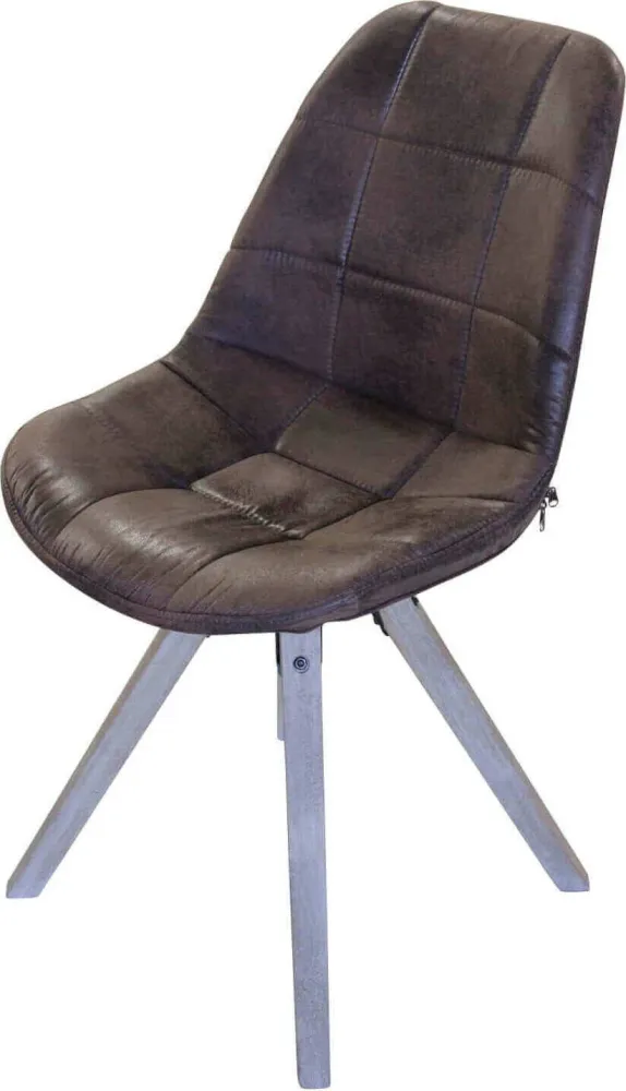 MARGOT - sedia moderna marrone Marrone Milani Home
