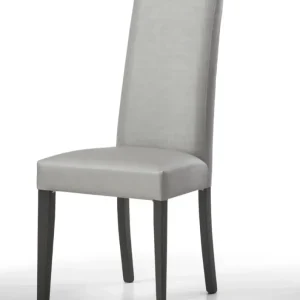 Matilde - Set da 2 Sedia imbottita da salotto rivestita ecopelle cm 48x40x101h - vari colori