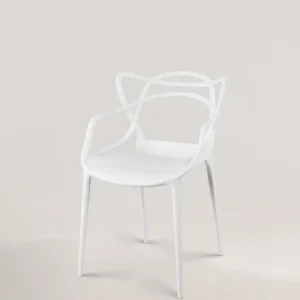 Maxter Philipe Chair Ivory White