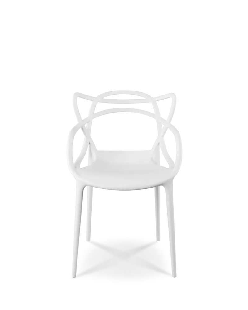Maxter Philipe Chair Ivory White