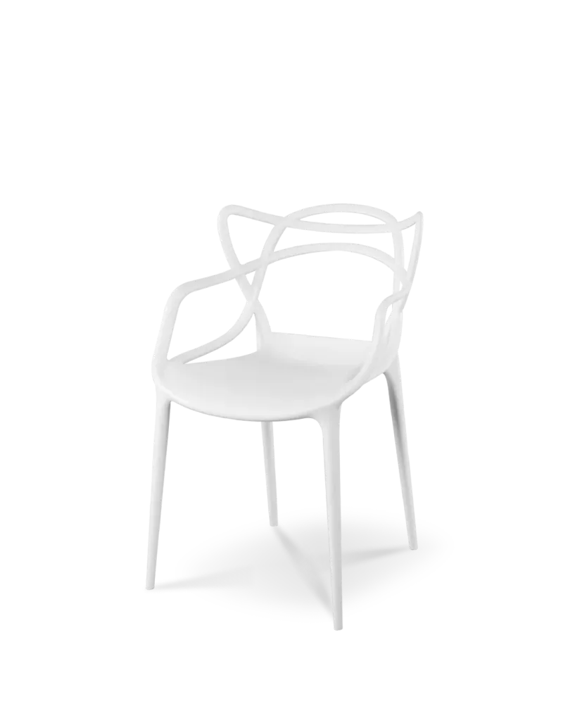 Maxter Philipe Chair Ivory White