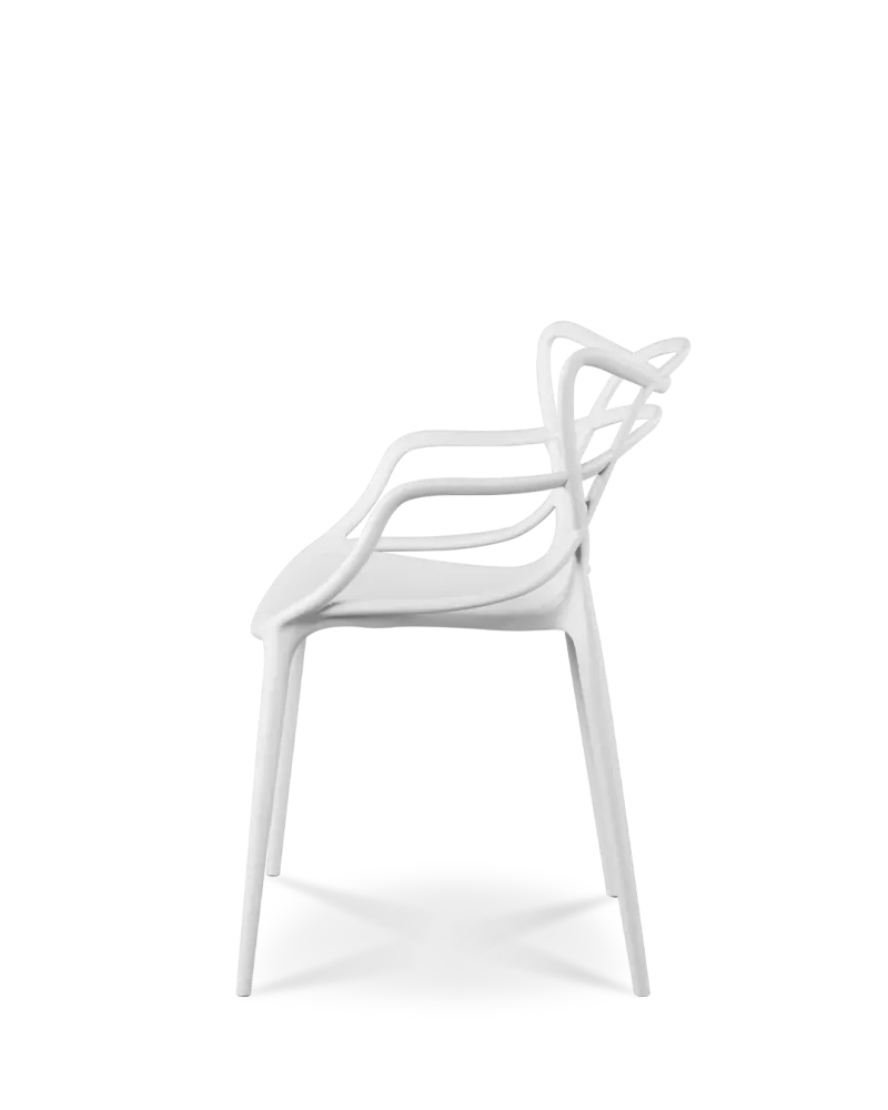 Maxter Philipe Chair Ivory White