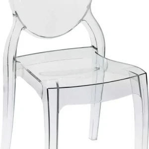 MELODIE - sedia moderna policarbonato trasparente Trasparente Milani Home
