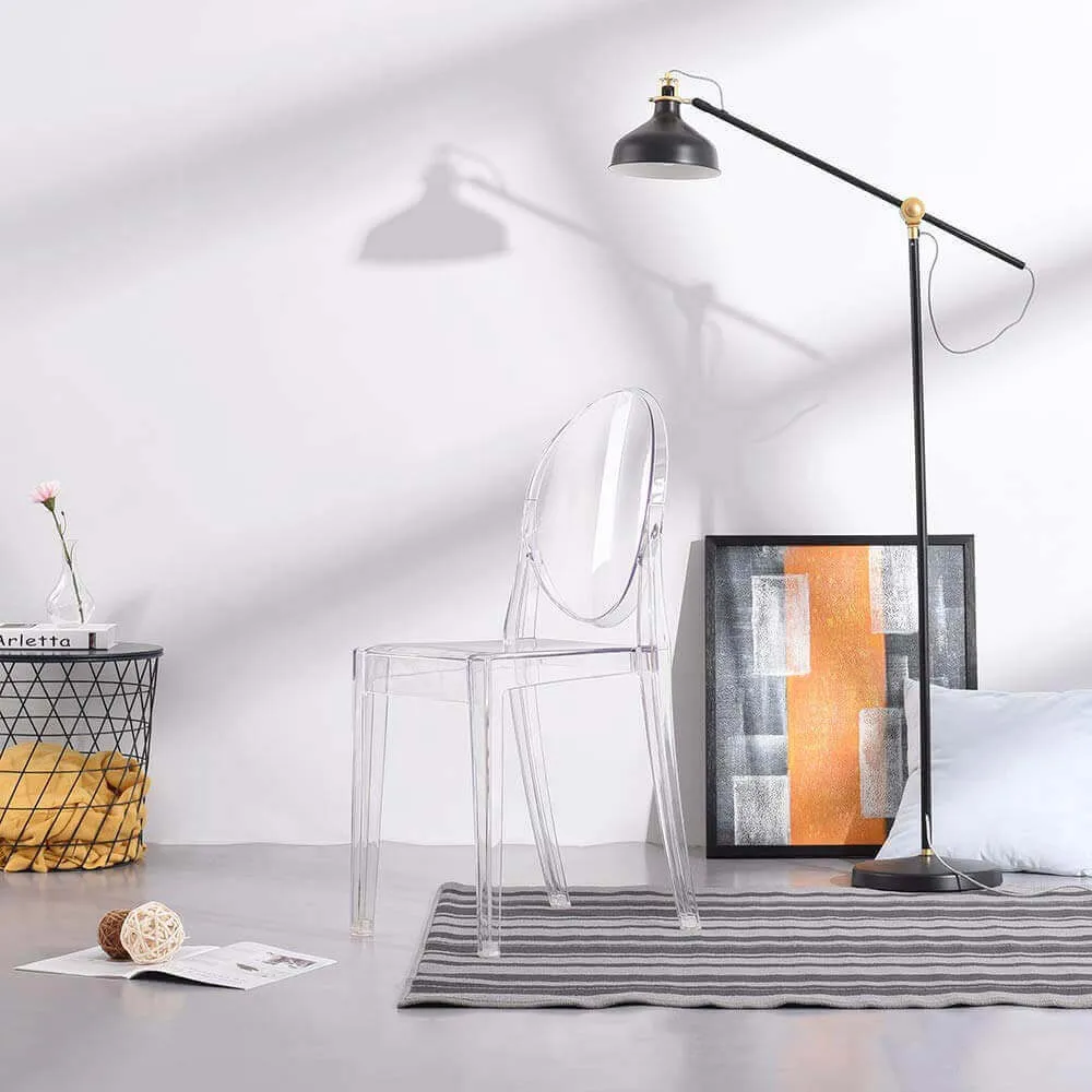 MELODIE - sedia moderna policarbonato trasparente Trasparente Milani Home
