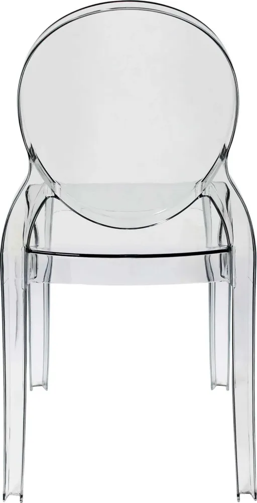 MELODIE - sedia moderna policarbonato trasparente Trasparente Milani Home