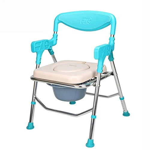 MGMDIAN Pieghevole Lega di Alluminio Brevetto Bagno Sedia Sedia WC Sedile del gabinetto Sedia Sgabello da Bagno Accessori...
